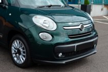 Fiat 500/500L 2013-2022 гг. Хром Накладки на Решетку (Popstar, Нержавейка) фото 3
