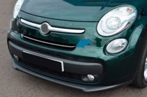 Fiat 500/500L 2013-2022 гг. Хром Накладки на Решетку (Popstar, Нержавейка) фото 1