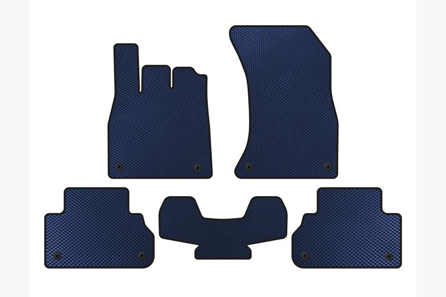 Audi Q5 2017-2025 гг. Коврики EVA (Синие) Image
