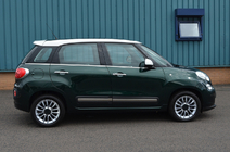 Fiat 500/500L 2013-2022 гг. Молдинги стекол (6 шт, нержавейка) Carmos - Турецкая Нержавеющая Сталь фото 5