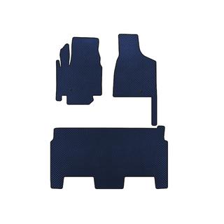 Коврики EVA (2008-2020, 2 ряда, 8-ми местный/Комплектация SXT, Синий) Dodge Grand Caravan V 2008-2020 гг.