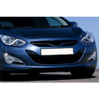 Хромированные накладки на противотуманные фары (2 шт., нерж. сталь) Hyundai I-40 2011-2019 гг.