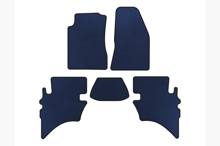 Ford Ranger 2002-2006 гг. Коврики EVA (Синие) Image