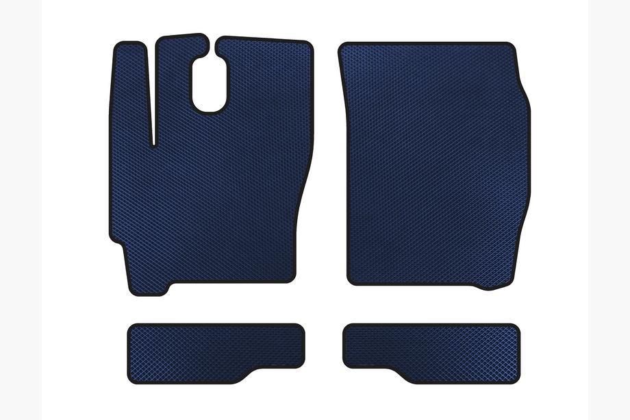 Iveco Eurocargo 2002-2008 гг. Коврики EVA (Синие) Image