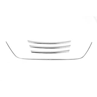 Накладки на нижнюю решетку и окантовку STYLE (нержавейка) Hyundai I-30 2012-2017 гг. фото 2