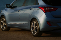 Hyundai I-30 2012-2017 гг. Дверные молдинги нержавейка (4 шт) фото 1