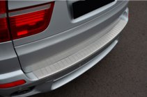 BMW X5 E70 2007-2013 гг. Накладка на задний бампер OmsaLine (нержавейка) фото 2