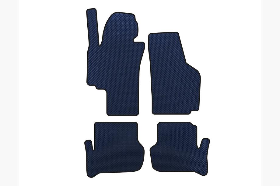 Seat Toledo 2005-2012 гг. Коврики EVA (Синие) Image