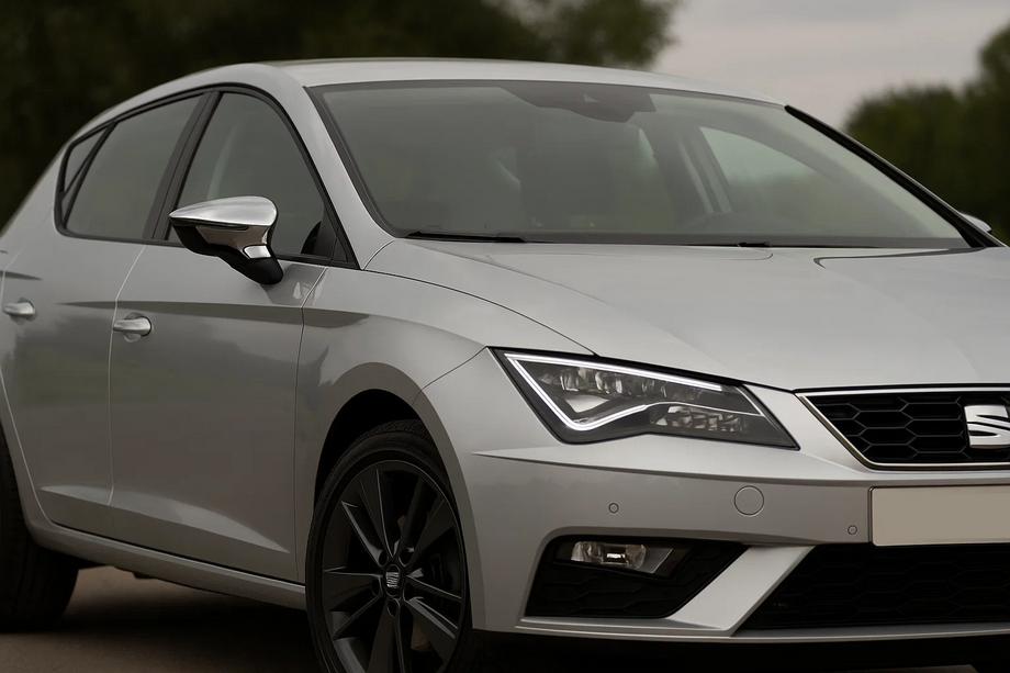 Seat Leon 2013-2020 гг. Накладки на Зеркала (2 шт., Нержавейка) Image