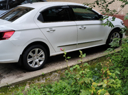 Citroen C-Elysee 2013-2022 гг. Окантовка окон нержавейка 6 шт, OmsaLine (с форточкой) фото 1
