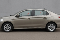 Citroen C-Elysee 2013-2022 гг. Окантовка окон нержавейка 6 шт, OmsaLine (с форточкой) фото 4