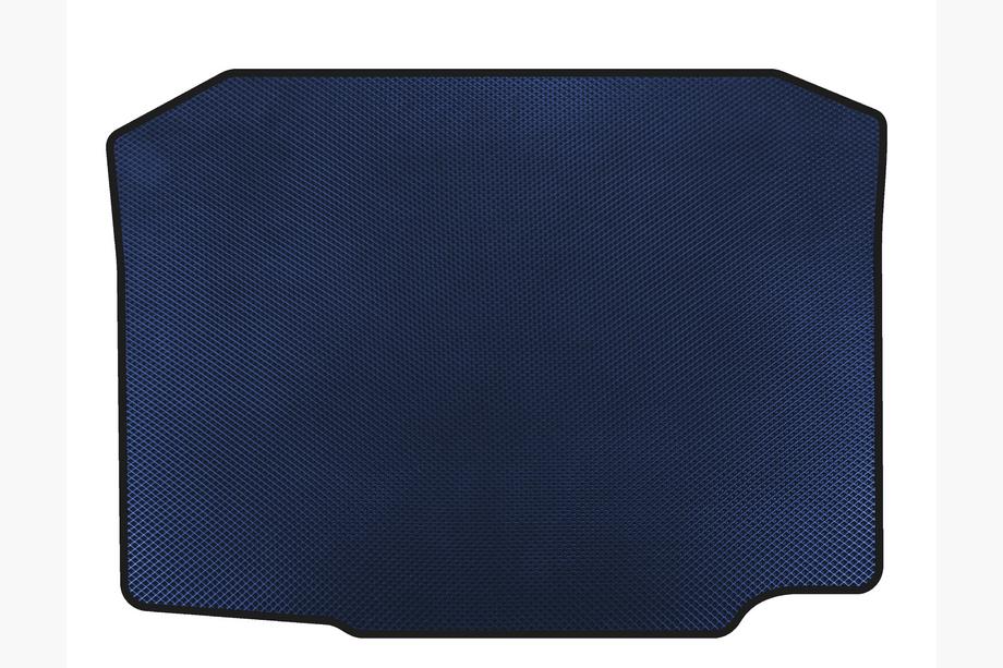 Seat Ibiza 2010-2017 гг. Коврик в багажник EVA (2010-2012, HB, 5-дверный, Синий) Image