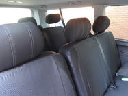 Volkswagen T5 Transporter 2003-2010 гг. Авточехлы (Эко-кожа↗Ткань, Premium) фото 5