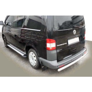 Задняя дуга AK002 (нержавейка) Volkswagen T5 Transporter 2003-2010 гг. фото 2