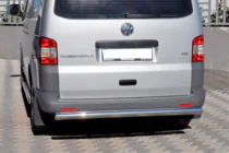 Volkswagen T5 Multivan 2003–2010 гг. Задняя дуга AK002 (нержавейка) фото 5