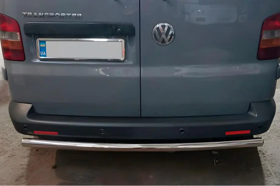 Volkswagen T5 Multivan 2003–2010 гг. Задняя дуга AK002 (нержавейка) Image