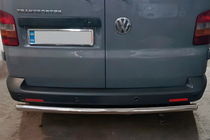Volkswagen T5 Caravelle 2004-2010 гг. Задняя дуга AK002 (нержавейка) фото 4