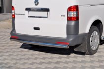 Volkswagen T5 Caravelle 2004-2010 гг. Задняя дуга AK002 (нержавейка) фото 3