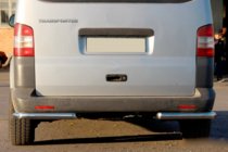 Volkswagen T5 2010-2015 гг. Задние уголки AK003 (2 шт., нержавейка) фото 10