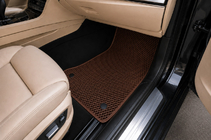 BMW 7 серия F01/F02 2008-2015 гг. Коврики EVA (для F01, Коричневые) фото 2