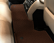 BMW 7 серия F01/F02 2008-2015 гг. Коврики EVA (для F01, Коричневые) фото 3