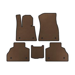 Коврики EVA (2 ряда, Коричневые) BMW X7 G07 2019- гг.