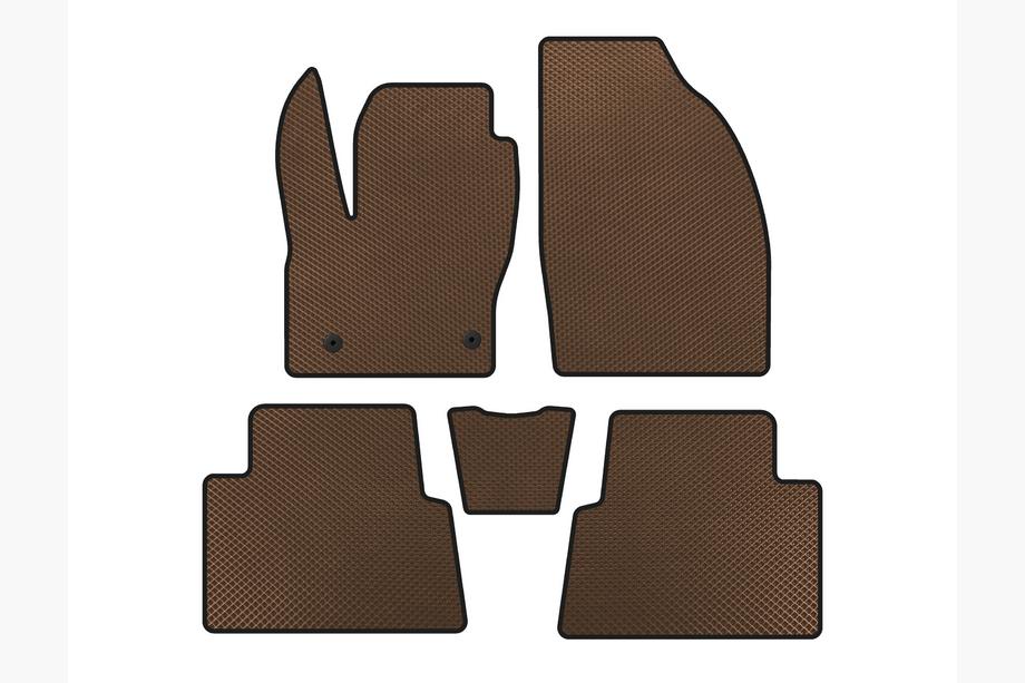Ford Kuga 2008-2013 гг. Коврики EVA (Коричневые) Image