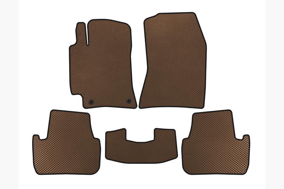 Lexus IS 1998-2005 гг. Коврики EVA (Коричневые) Image