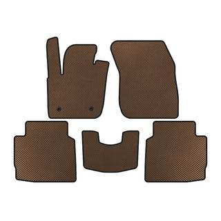 Коврики EVA (2016-2020, SD, Коричневые) Lincoln MKZ 2012-2020 гг.