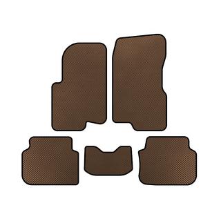 Коврики EVA (2003-2007, Forfour, Коричневый) Smart 1998-2007 гг.