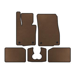 Коврики EVA (для S F55, 5-дверный, Коричневый) Mini Cooper F55/56/57 2014-2023 гг.