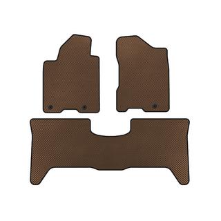 Коврики EVA (2 ряда, 2003-2008, Коричневые) Nissan Armada 2003-2015 гг.