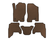 Nissan Pathfinder R51 2005-2014 гг. Коврики EVA в салон (2 ряда, коричневые, 2010-2014) фото 1