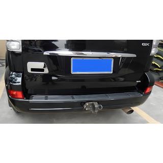 Хромированная накладка на ручку багажника (нержавейка) Toyota Land Cruiser Prado 120 2002-2009 гг. фото 4