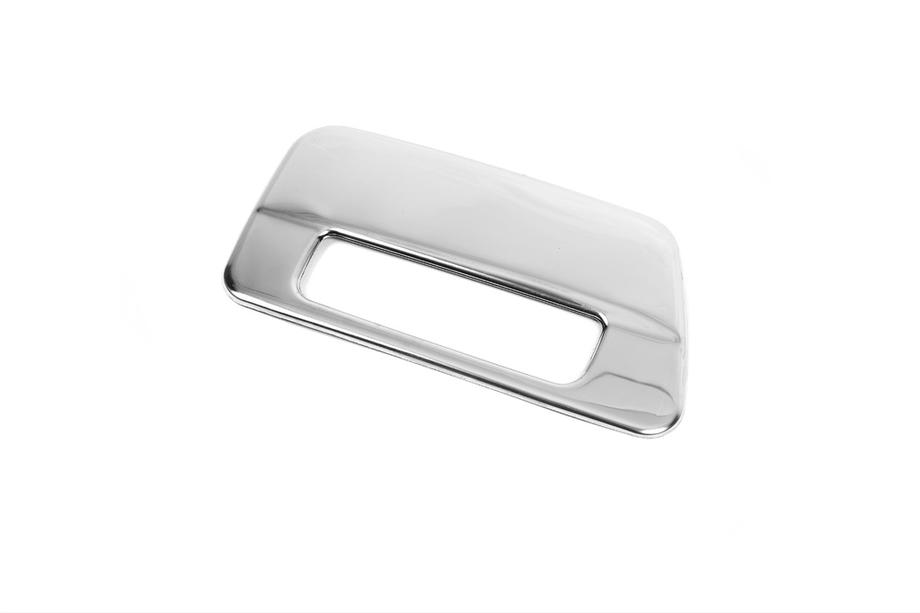 Toyota Land Cruiser Prado 120 2002-2009 гг. Хромированная накладка на ручку багажника (нержавейка) Фото 6