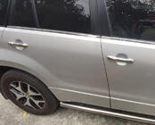 Suzuki Grand Vitara 2005-2017 гг. Хромированные Накладки на Ручки (5 шт, Нержавейка, без Датчика) фото 3