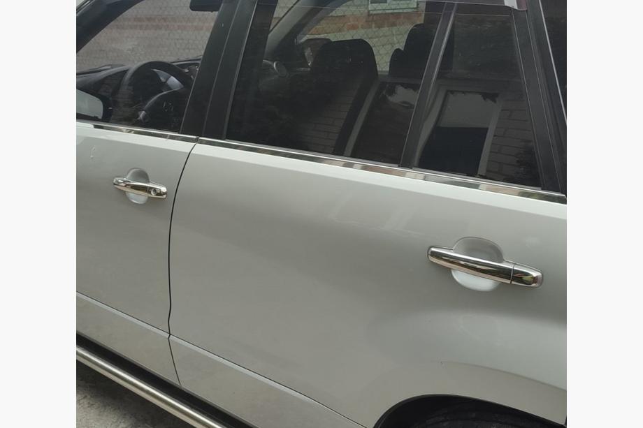 Suzuki Grand Vitara 2005-2017 гг. Хромированные Накладки на Ручки (5 шт, Нержавейка, без Датчика) Image