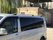 Volkswagen T5 Multivan 2003–2010 гг. Рейлинги CROWN (серый мат) фото 10