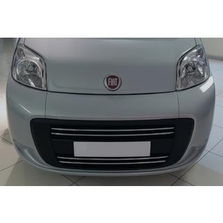 Накладка на решетку радиатора (4 части, нержавейка) Peugeot Bipper 2008-2017 гг. фото 1