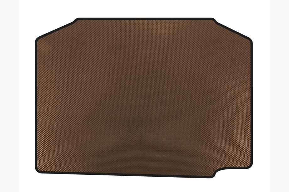 Skoda Fabia 2007-2014 гг. Коврик в багажник EVA (HB, Коричневый) Фото 1