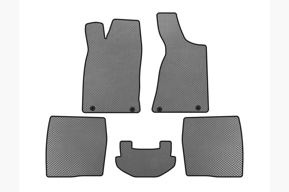 Audi 80/90 1987-1996 гг. Коврики EVA (1987-1991, Sedan, Серый) Image
