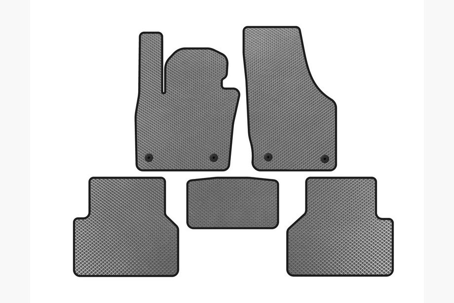 Audi Q3 2011-2019 гг. Коврики EVA (Серый) Image