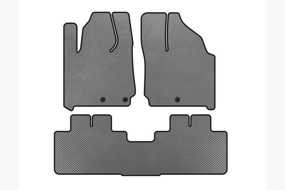 Cadillac SRX 2010-2016 гг. Коврики EVA (Серый) Image
