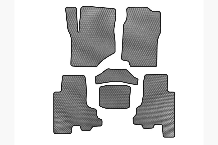 Chevrolet Trailblazer 2002-2012 гг. Коврики EVA (Серый) Image