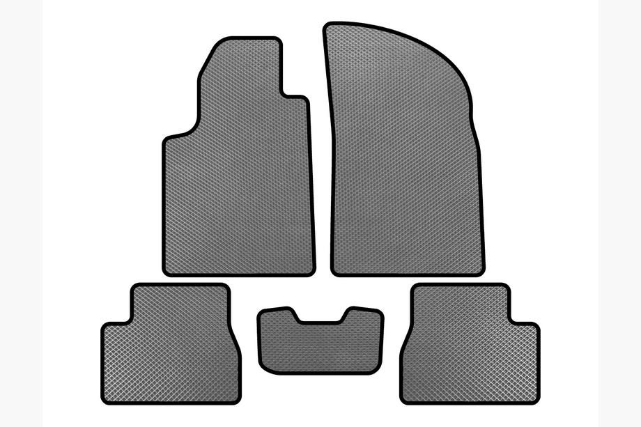 Citroen C-3 2002-2009 гг. Коврики EVA (Серый) Image