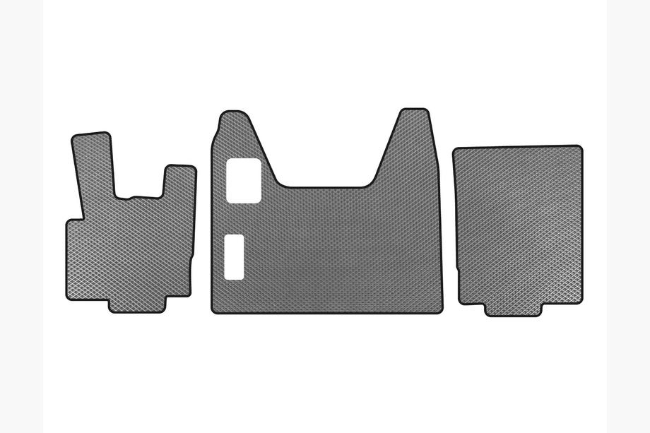 DAF XF95 2002-2006 гг. Коврики EVA (Серый) Image