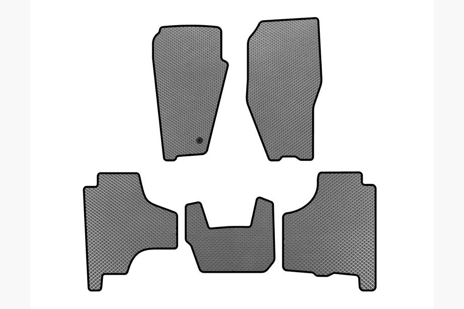 Dodge Nitro 2006-2011 гг. Коврики EVA (Серый) Image