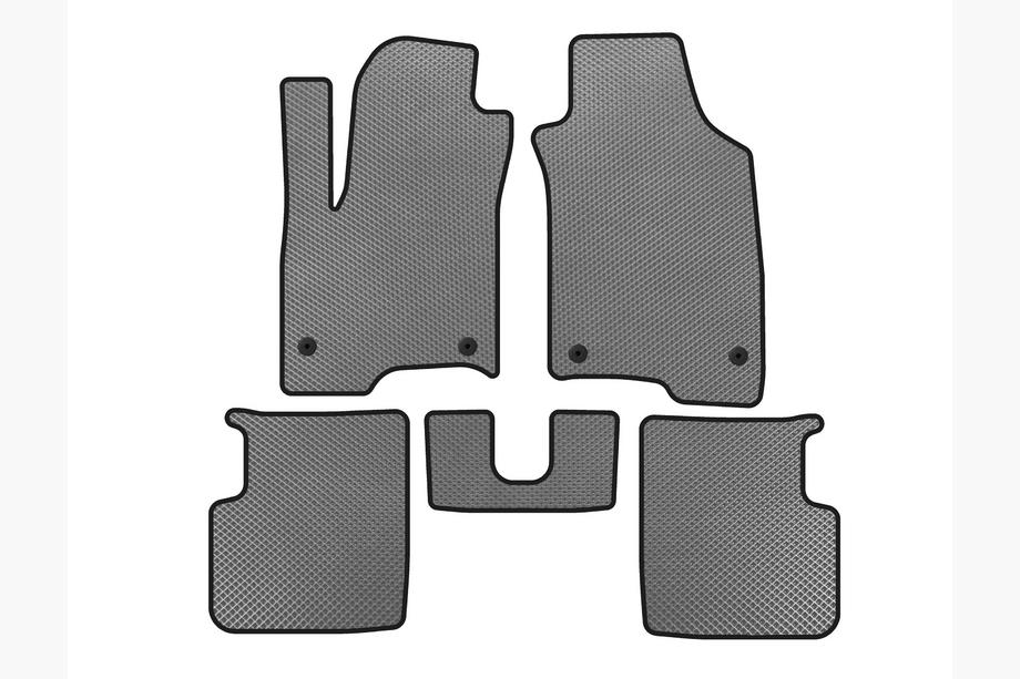Fiat Panda 2011-2023 гг. Коврики EVA (Серый) Image
