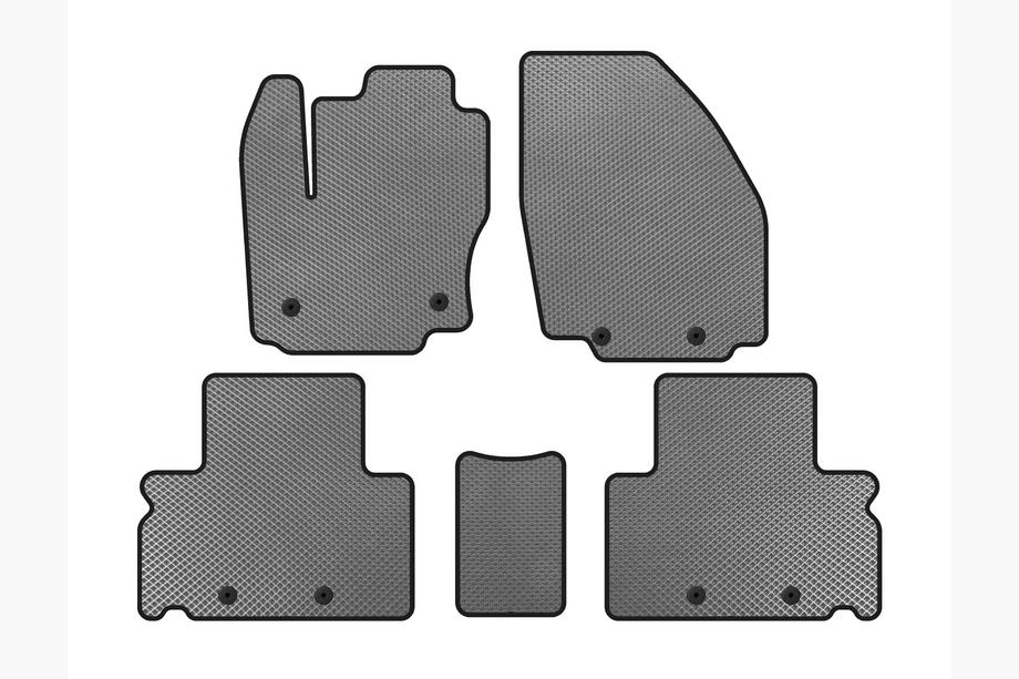 Ford S-Max 2007-2014 гг. Коврики EVA (Серый) Image