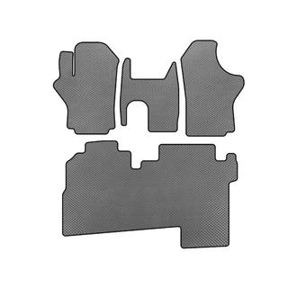 Коврики EVA (2004-2007, 2 ряда, 8-местный, Серый) Hyundai H200, H1, Starex 1998-2007 гг.